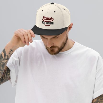 Strive for Jinnah Snapback Hat