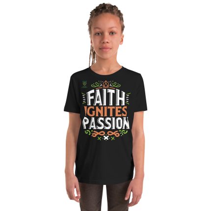 Faith Ignites Passion Youth Short Sleeve T-Shirt